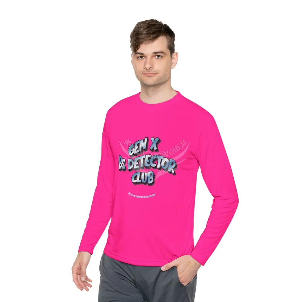 ’Gen X BS Detector Club’ - Lie Detective Long Sleeve Tee Long-sleeve
