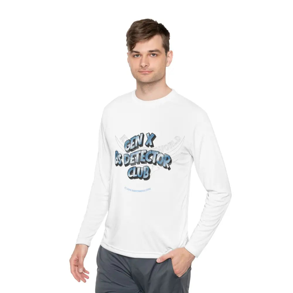 ’Gen X BS Detector Club’ - Lie Detective Long Sleeve Tee Long-sleeve
