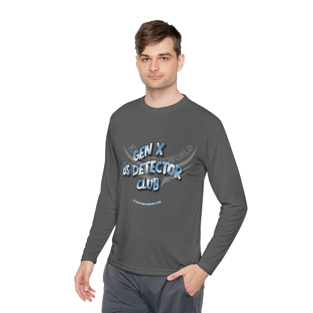 ’Gen X BS Detector Club’ - Lie Detective Long Sleeve Tee Long-sleeve