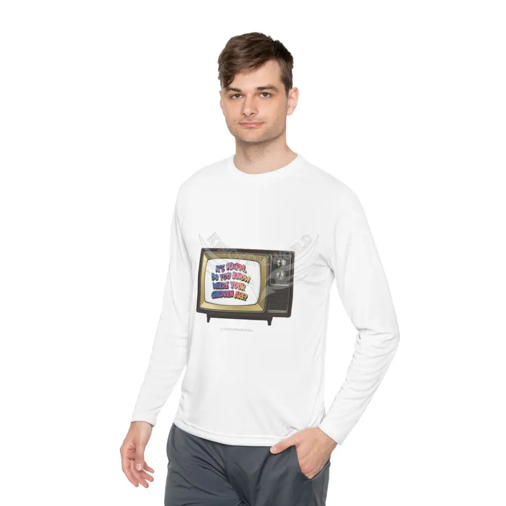 Gen X ’It’s 10: PM...’ - Long Sleeve Tee Cat Lovers Gift Merch - Cat Lady CatDad Long-sleeve