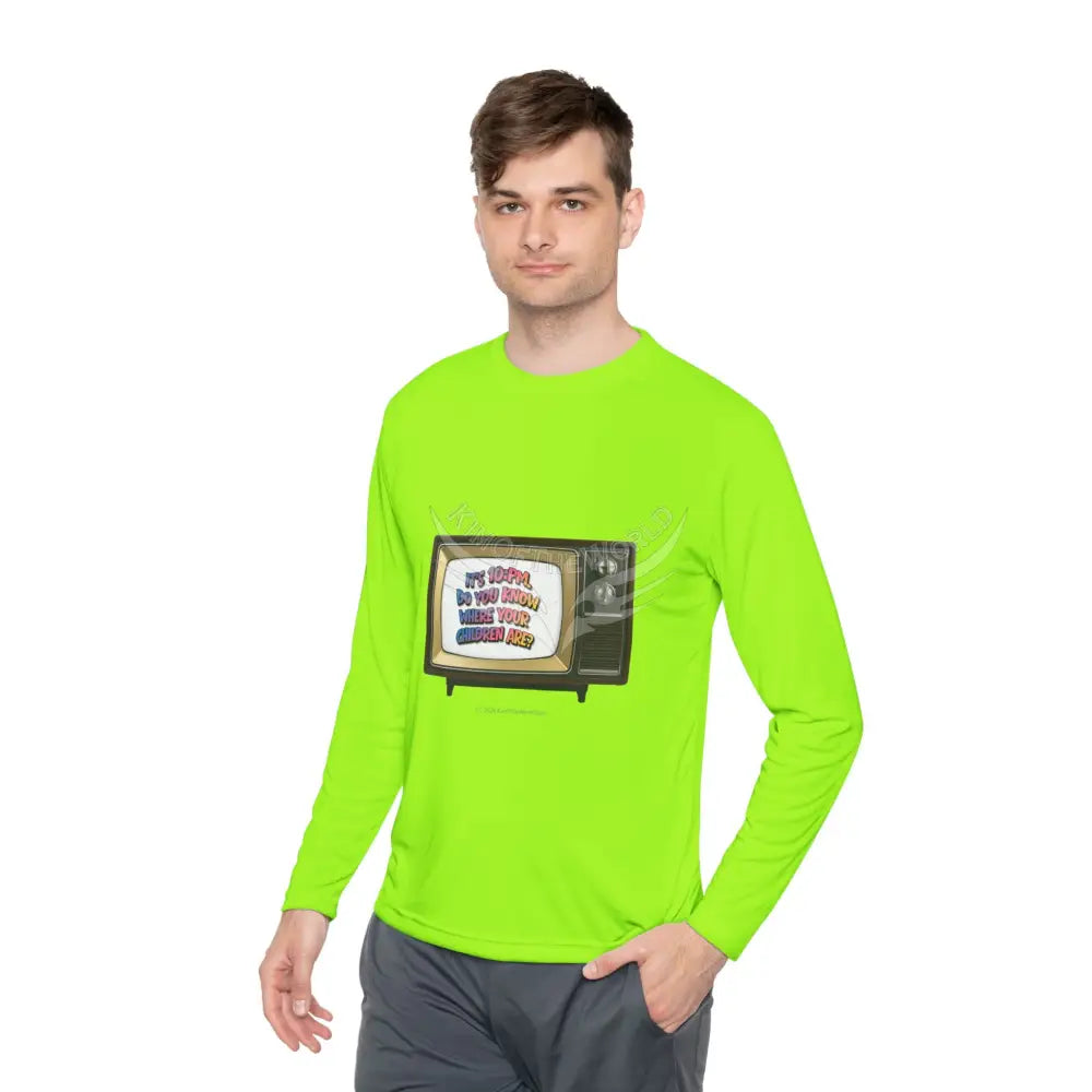 Gen X ’It’s 10: PM...’ - Long Sleeve Tee Cat Lovers Gift Merch - Cat Lady CatDad Long-sleeve