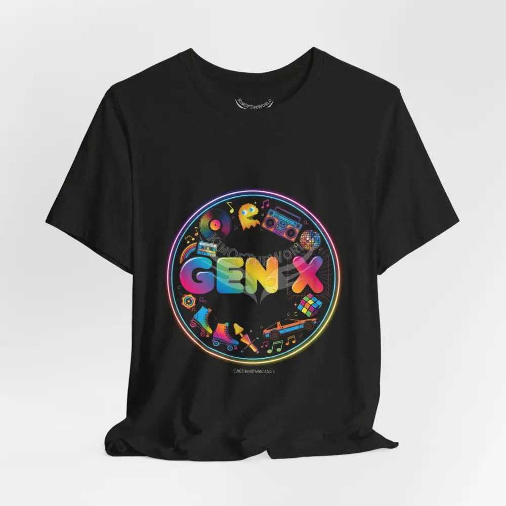 ’Gen X’ Lit Logo Tee — Retrol T-Shirt T-Shirt