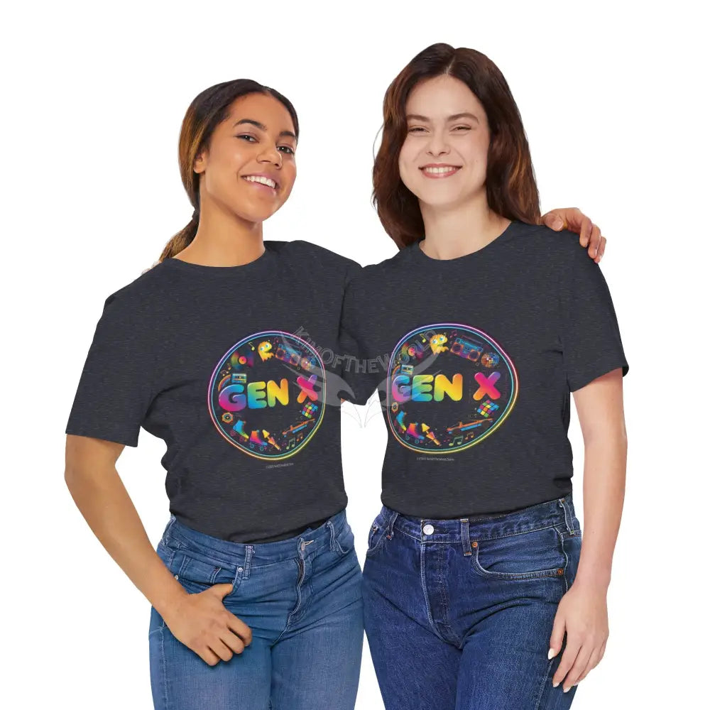 ’Gen X’ Lit Logo Tee — Retrol T-Shirt T-Shirt