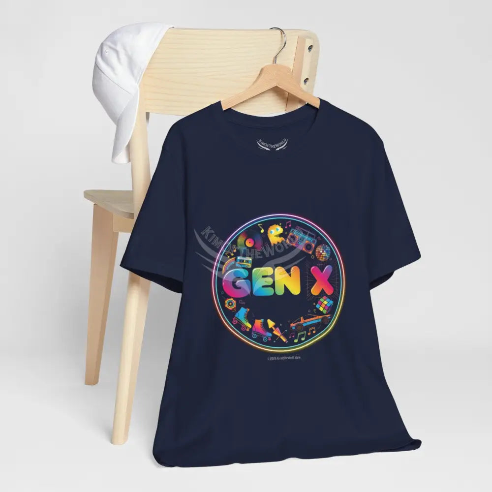 ’Gen X’ Lit Logo Tee — Retrol T-Shirt T-Shirt