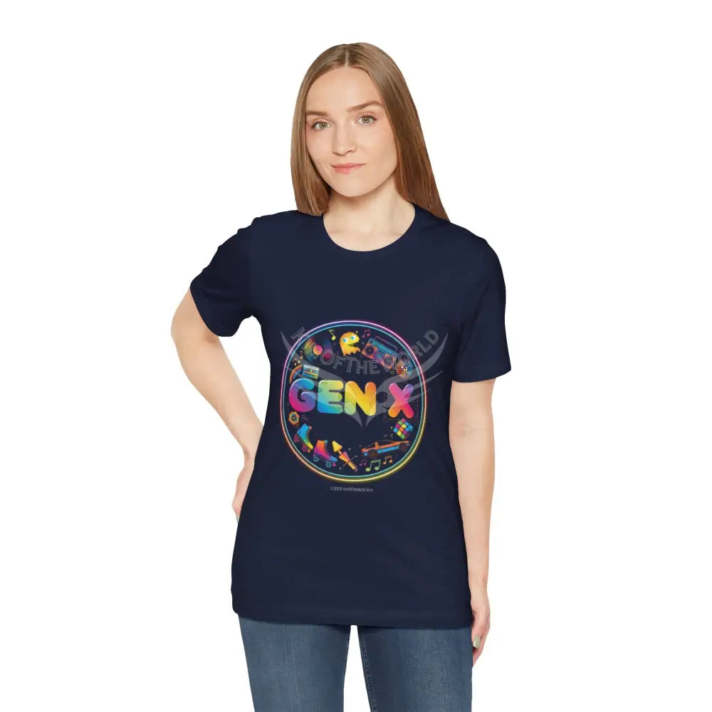 ’Gen X’ Lit Logo Tee — Retrol T-Shirt T-Shirt