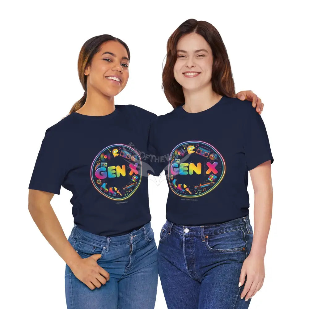 ’Gen X’ Lit Logo Tee — Retrol T-Shirt T-Shirt