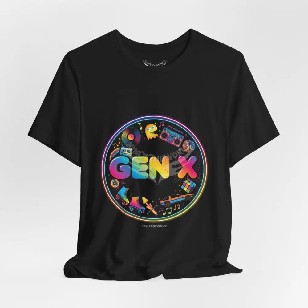 ’Gen X’ Lit Logo Tee — Retrol T-Shirt T-Shirt