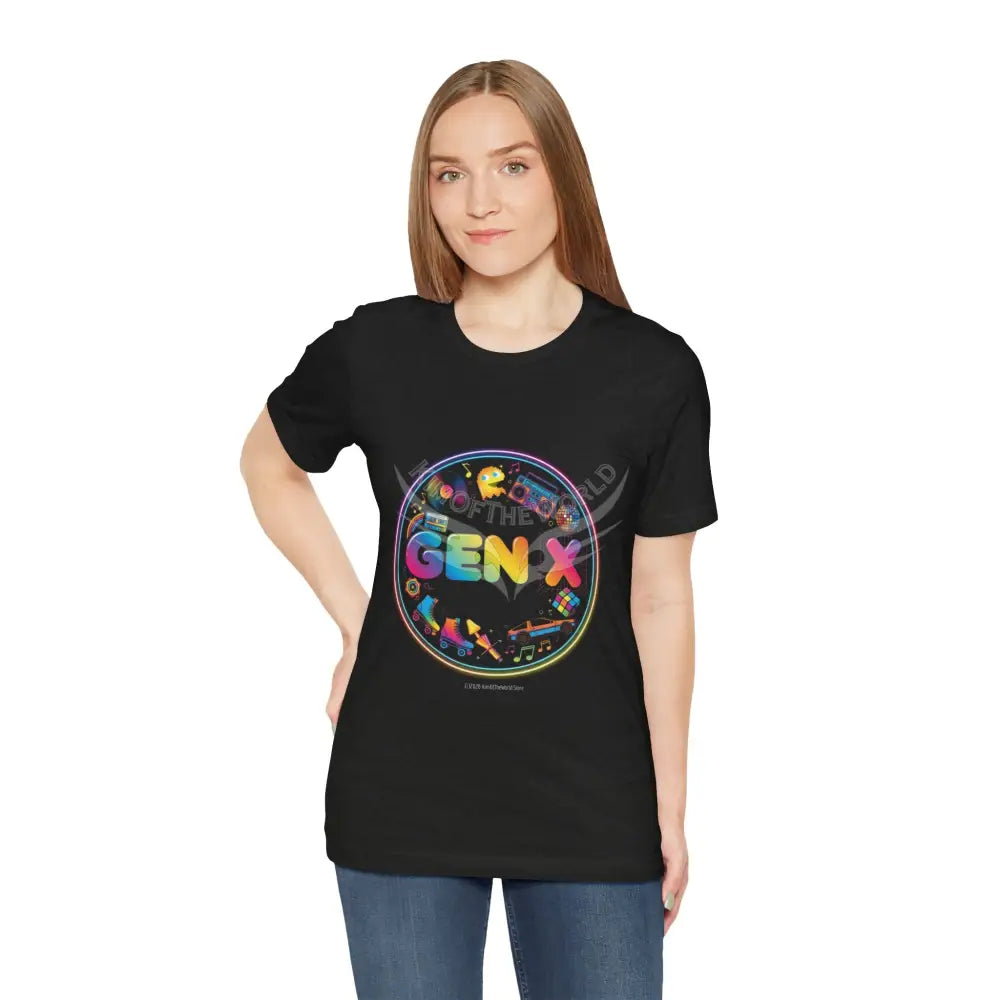 ’Gen X’ Lit Logo Tee — Retrol T-Shirt T-Shirt