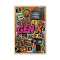 ’Gen X’ Retro Memorabilia Art - Rolled Poster 20″ x 30″ (Vertical) / Semi Glossy Poster