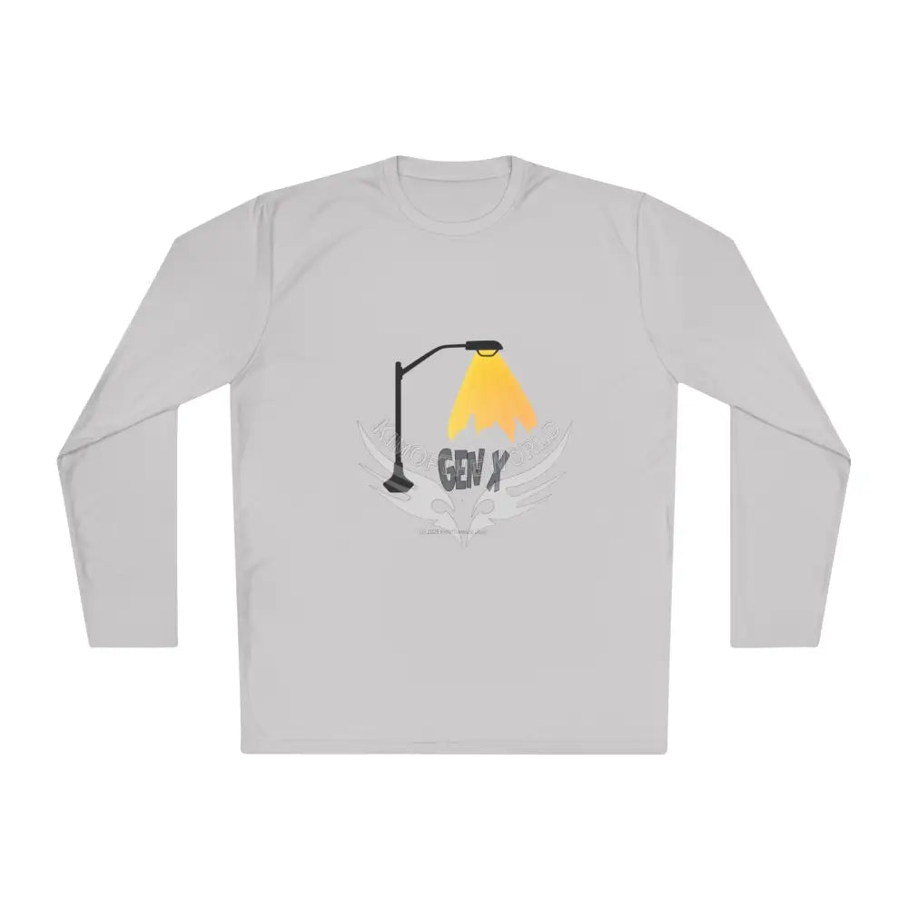 Gen X Street Light Kids - Long Sleeve Tee Silver / XS Long-sleeve