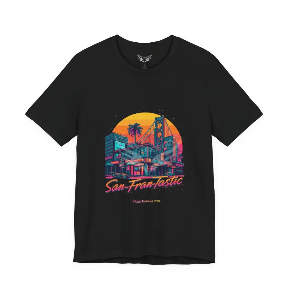 Generation X ’San-Fran-Tastic’ T-Shirt — Retro 80s/90s Graphic Tee T-Shirt