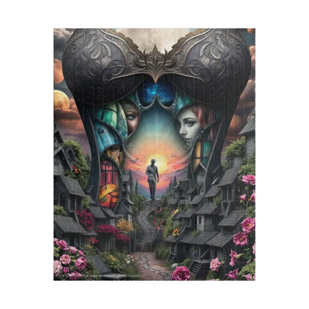 Giant 3D Inter-dimensional Corset Structure - Puzzle (520 piece) 520 pcs (Vertical) Puzzle