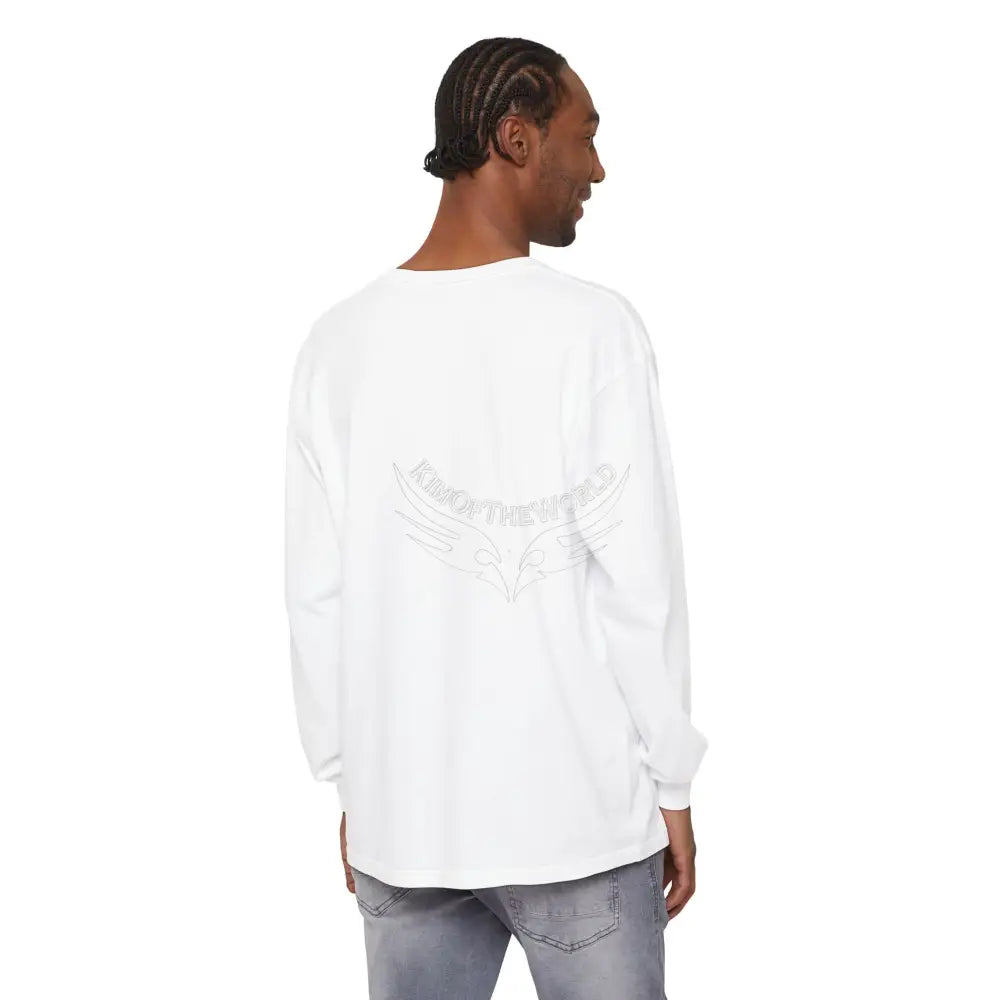 Giant Dog Men’s Tee ’Dog Dads Rule’ Long Sleeve Tee Long-sleeve