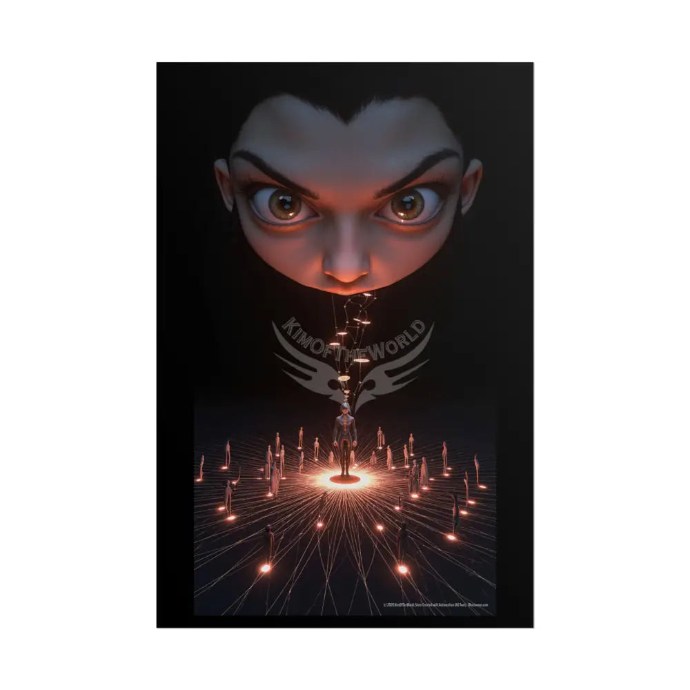 Giant Surreal Sci Fi Portal Poster — Dreamscape Ruins Rolled Art Print 24’’ x 36’’ (Vertical) / Matte Poster