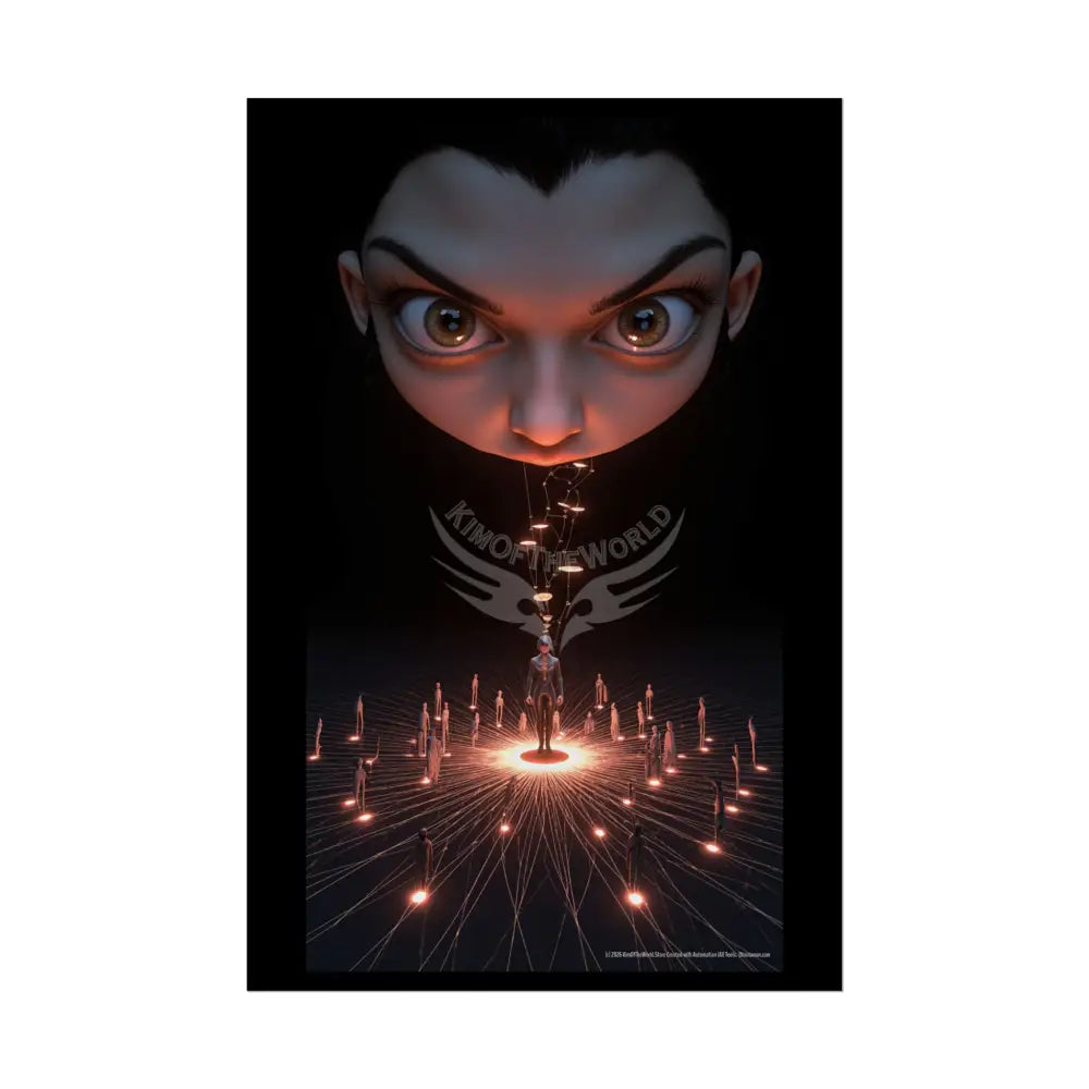 Giant Surreal Sci Fi Portal Poster — Dreamscape Ruins Rolled Art Print 24’’ x 36’’ (Vertical) / Semi Glossy Poster