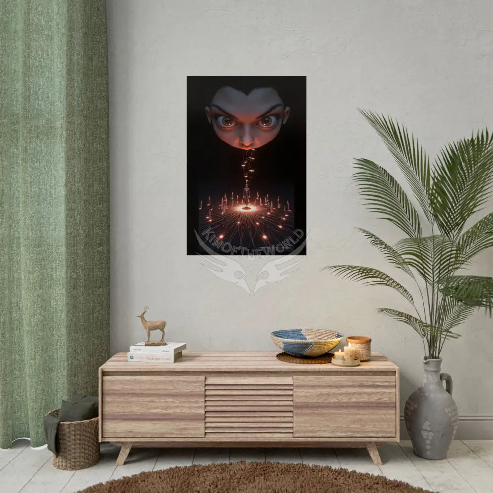 Giant Surreal Sci Fi Portal Poster — Dreamscape Ruins Rolled Art Print Poster