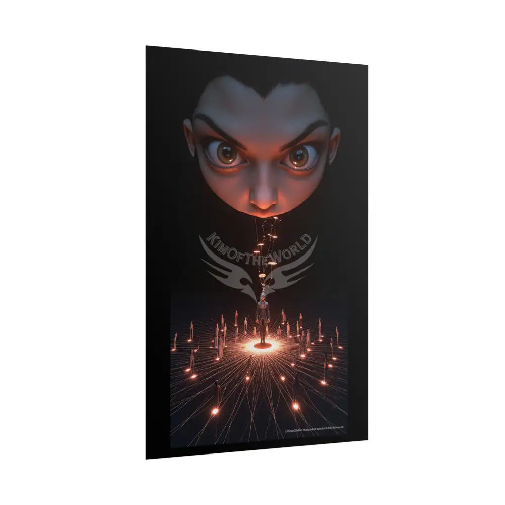 Giant Surreal Sci Fi Portal Poster — Dreamscape Ruins Rolled Art Print Poster