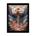 Gothic 3D Tornado Sword Rainbow Earth & Beyond Elements: Air Fire Water & Pop-Out Clouds Poster Set Individual Prints