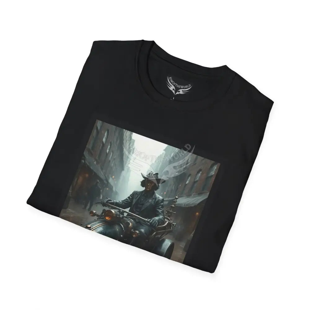 Gothic Biker - Softstyle T-Shirt T-Shirt