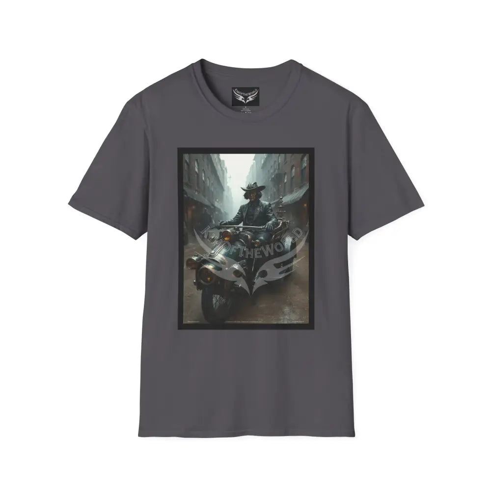 Gothic Biker - Softstyle T-Shirt Charcoal / XS T-Shirt