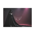 Gothic Caped Woman Matte Canvas Art — Empowered Calm Portrait 48″ x 32″ (Horizontal) / 1.25’’ Canvas