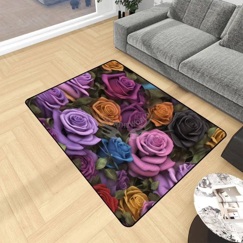 Small Area Rug Floor Carpet 88x5.33 - 96’’x64’’ - Rugs & Mats