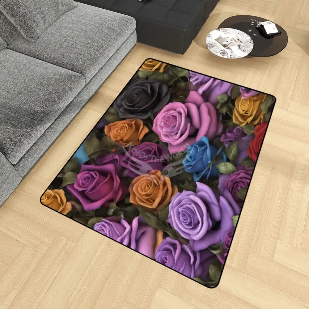 Small Area Rug Floor Carpet 88x5.33 - 96’’x64’’ - Rugs & Mats