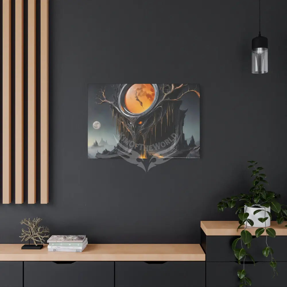 Gothic Fantasy Giant Creature Canvas Prints -- Oil-Style Matte Stretched Canvas