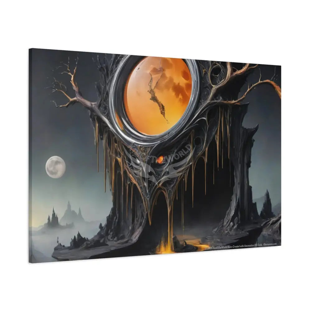 Gothic Fantasy Giant Creature Canvas Prints -- Oil-Style Matte Stretched Canvas