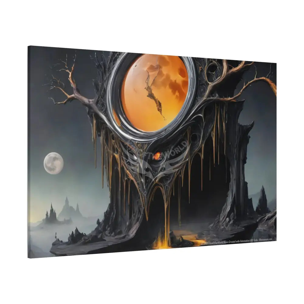 Gothic Fantasy Giant Creature Canvas Prints -- Oil-Style Matte Stretched Canvas