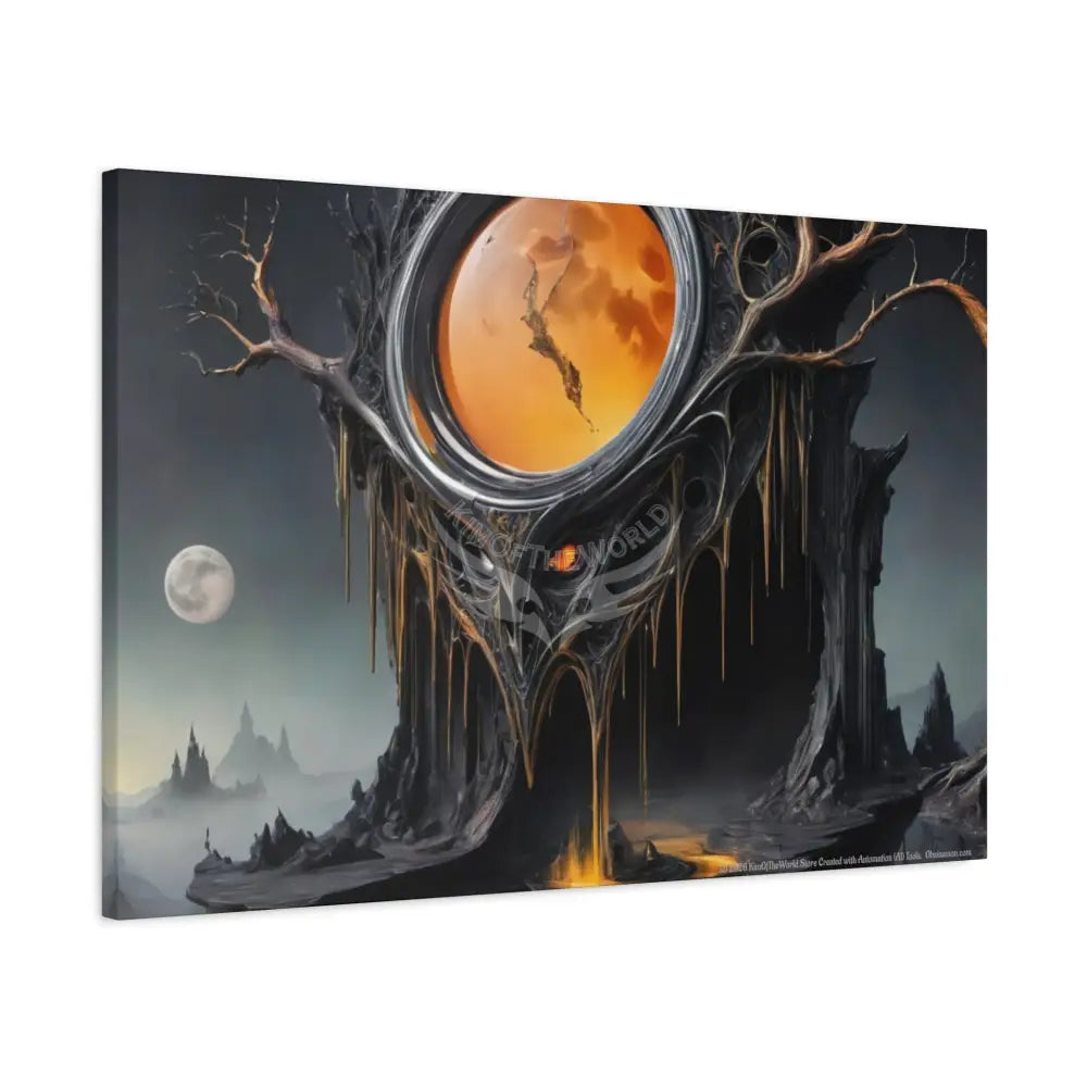 Gothic Fantasy Giant Creature Canvas Prints -- Oil-Style Matte Stretched Canvas