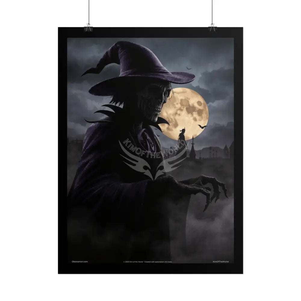 Gothic Horror Double-Exposure Poster Set — Sinister Haunted Soul Halloween Art Poster