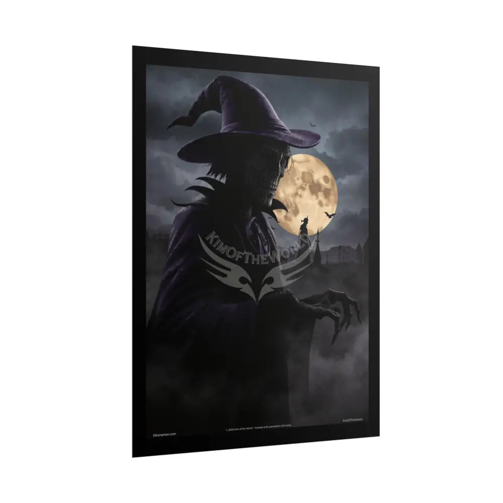 Gothic Horror Double-Exposure Poster Set — Sinister Haunted Soul Halloween Art Poster