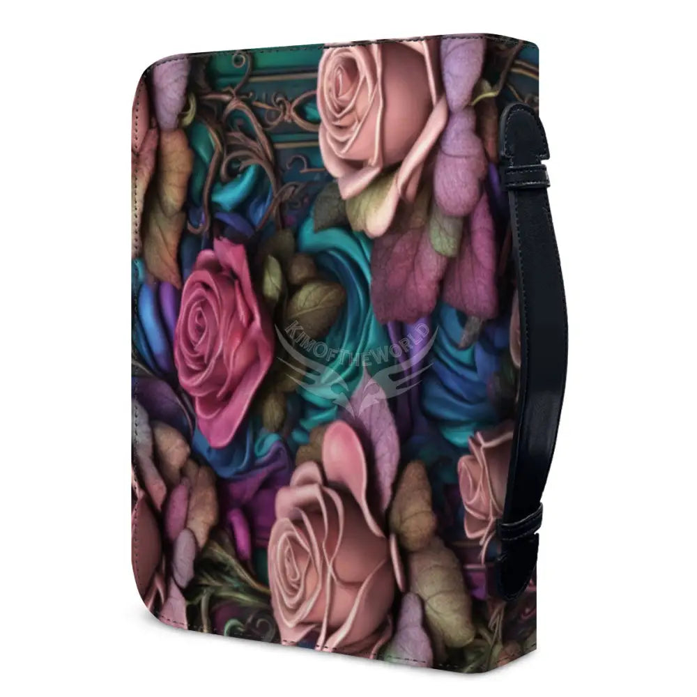 Gothic Rose Leather Book/Bible Cover Storage Products