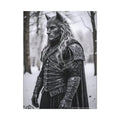 Gothic Wolf Man Dark Howler Fantasy Canvas Print — Matte Stretched Wall Art 30’’ x 40’’ (Vertical) / 1.25’’ Canvas