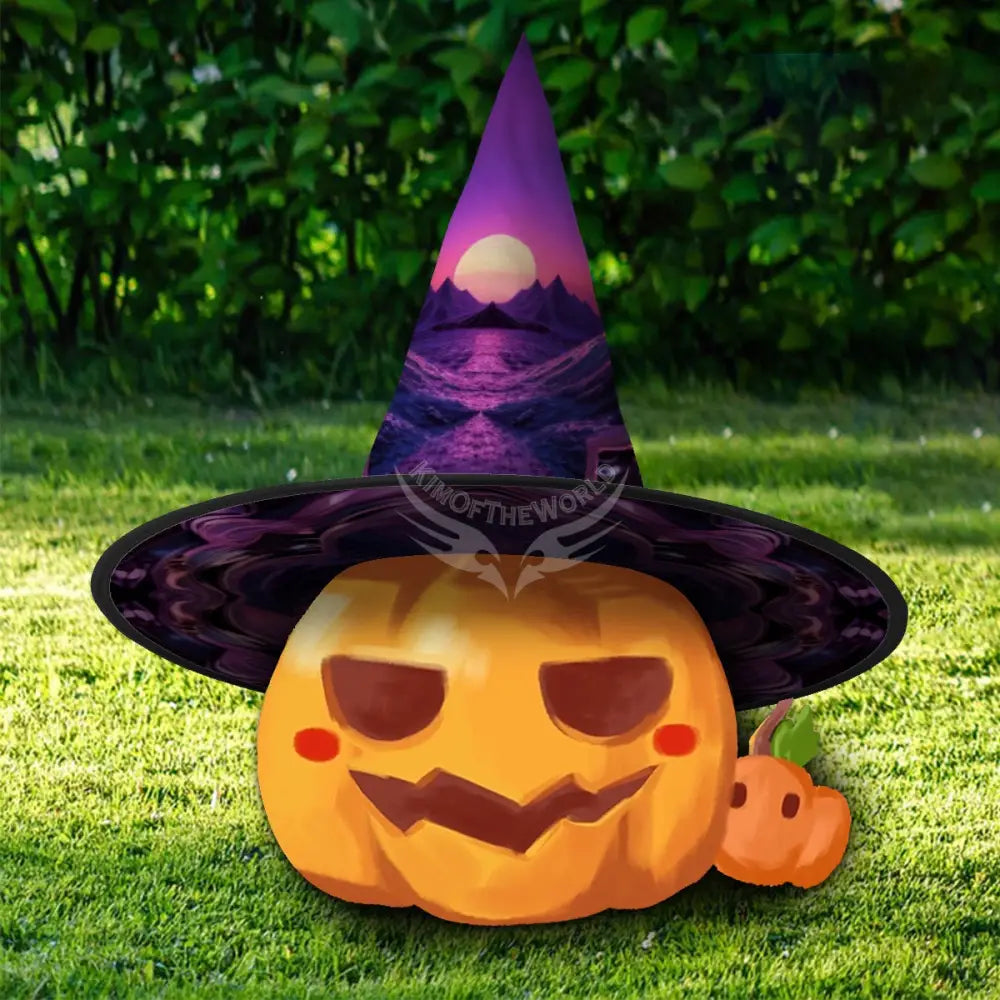 Halloween Witch Hat - Vaporwave I Holiday Decor