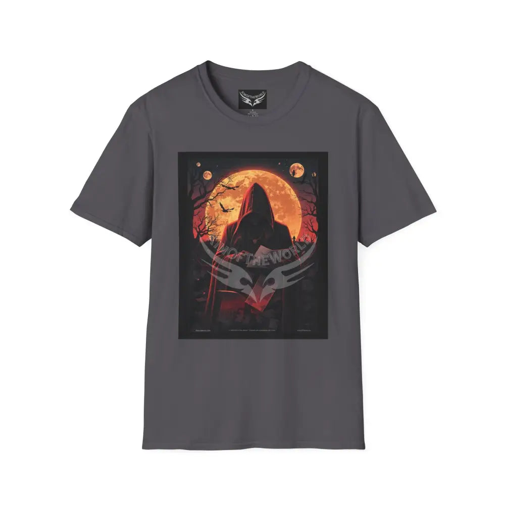 Hooded Reader - Softstyle T-Shirt Charcoal / XS T-Shirt