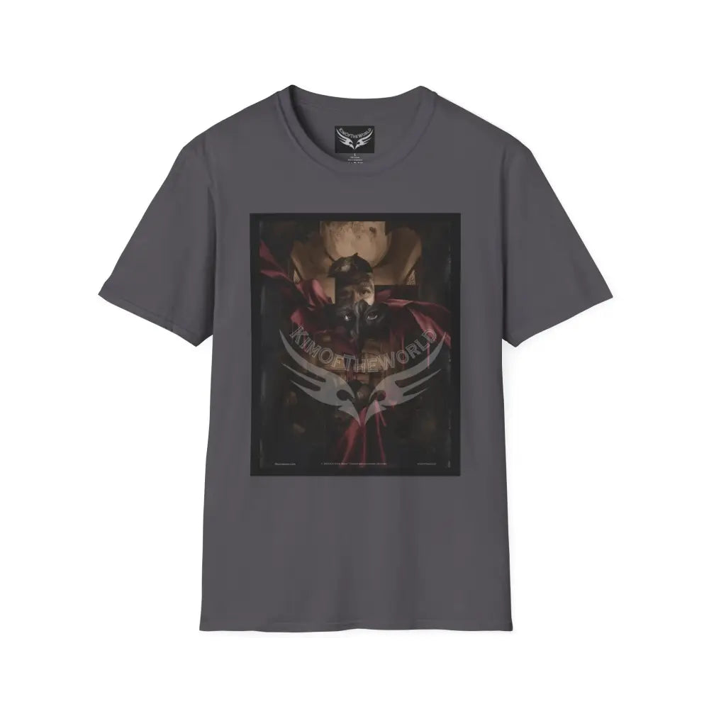 Horror Ribbon - Softstyle T-Shirt Charcoal / XS T-Shirt