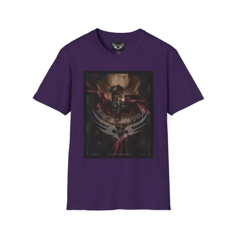 Horror Ribbon - Softstyle T-Shirt Purple / S T-Shirt