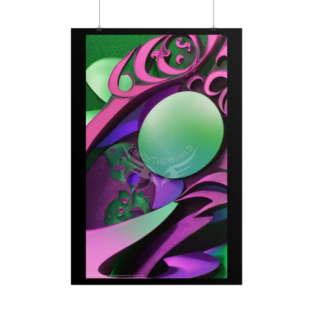 Imagination Artistic & 3D Creativity Art Print Poster