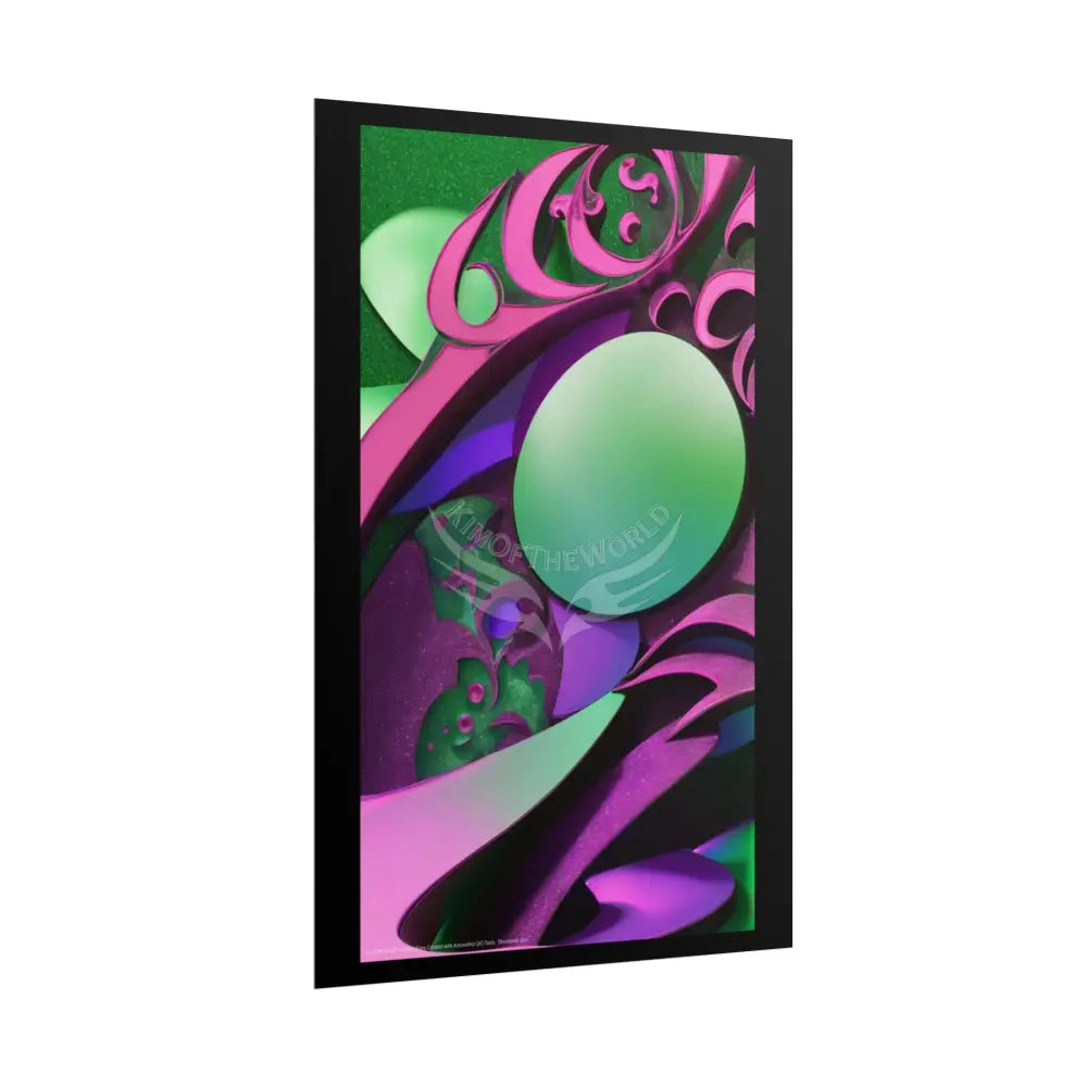 Imagination Artistic & 3D Creativity Art Print Poster