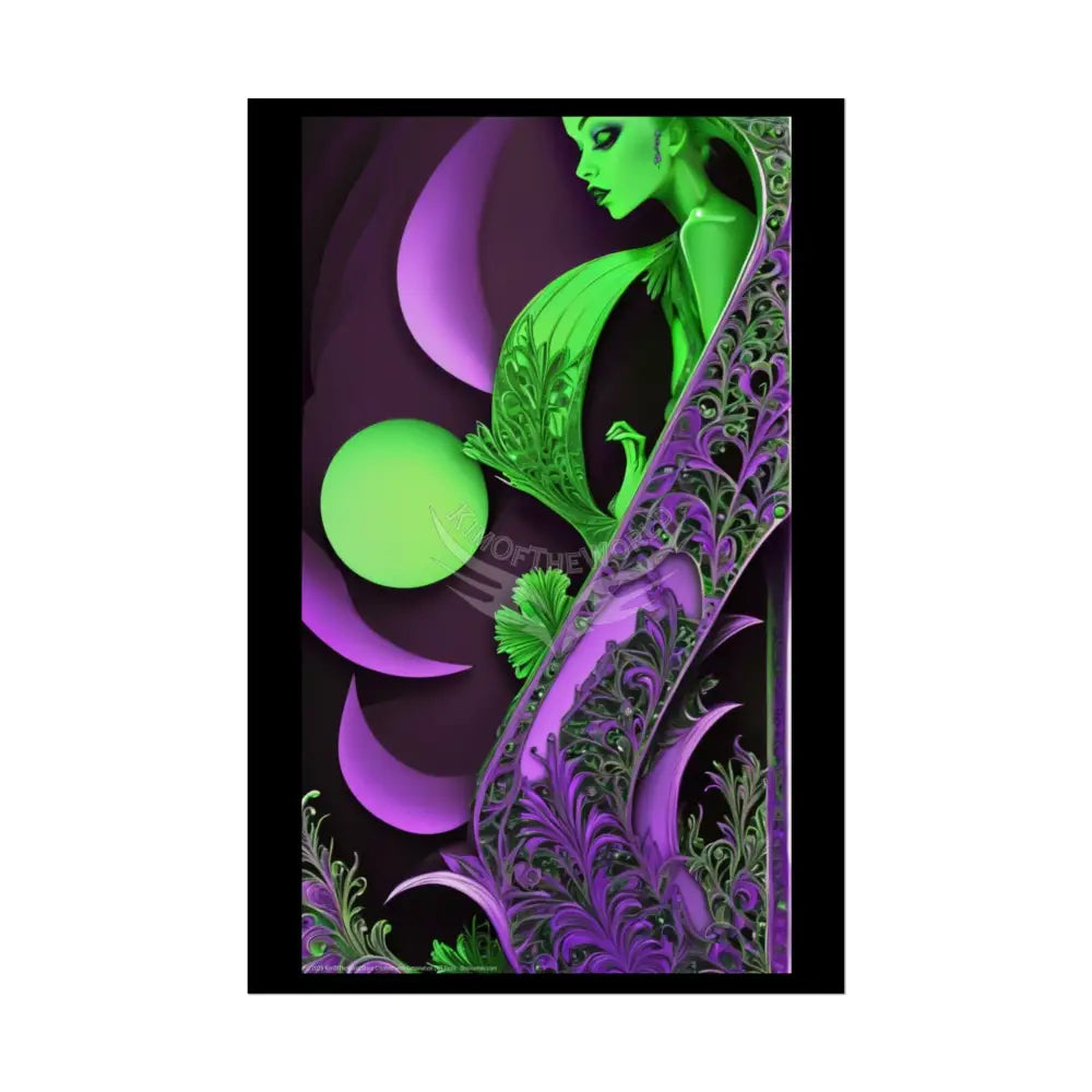 Imagination Artistic & 3D Creativity Vaporwave Art Print 20″ x 30″ (Vertical) / Semi Glossy Poster