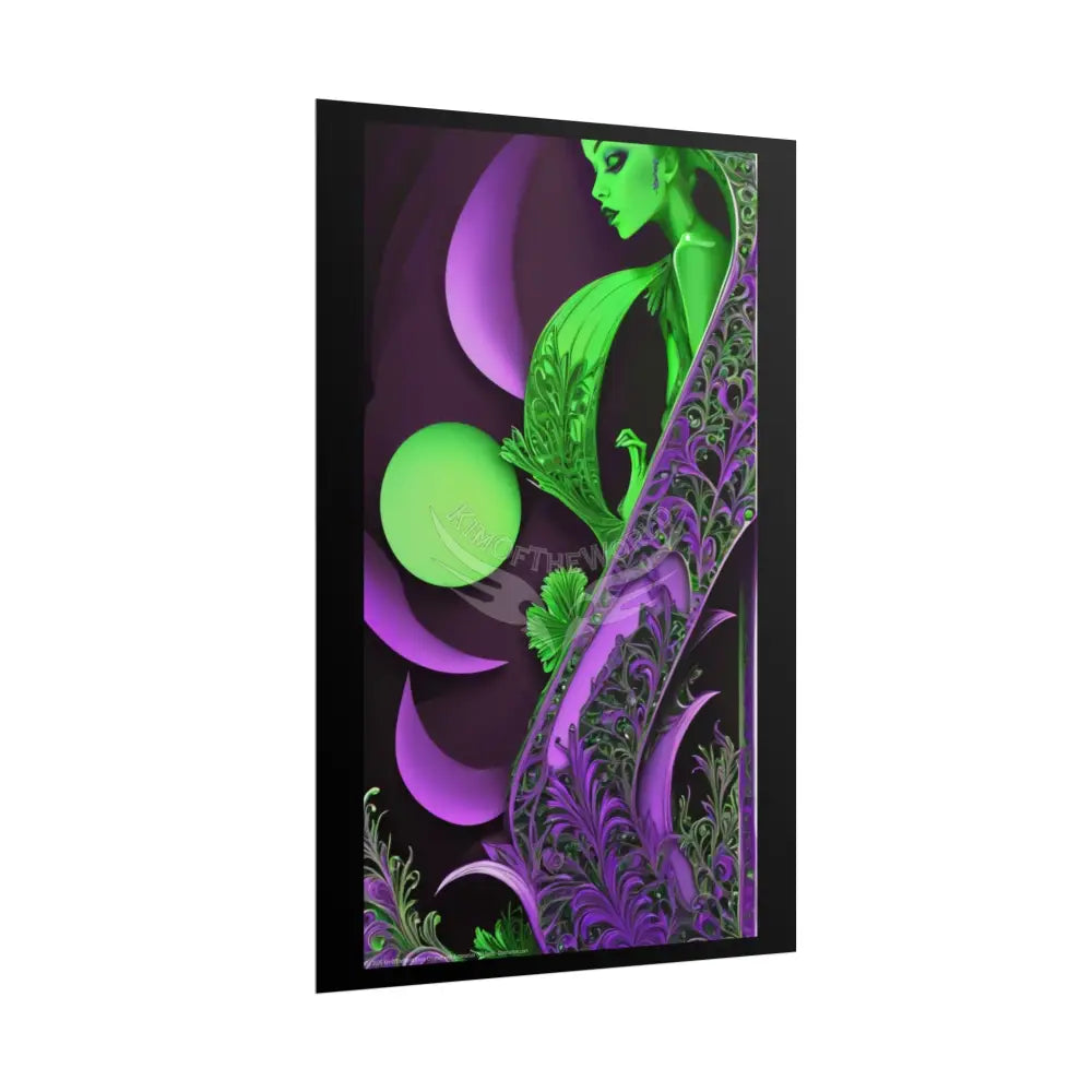 Imagination Artistic & 3D Creativity Vaporwave Art Print Poster