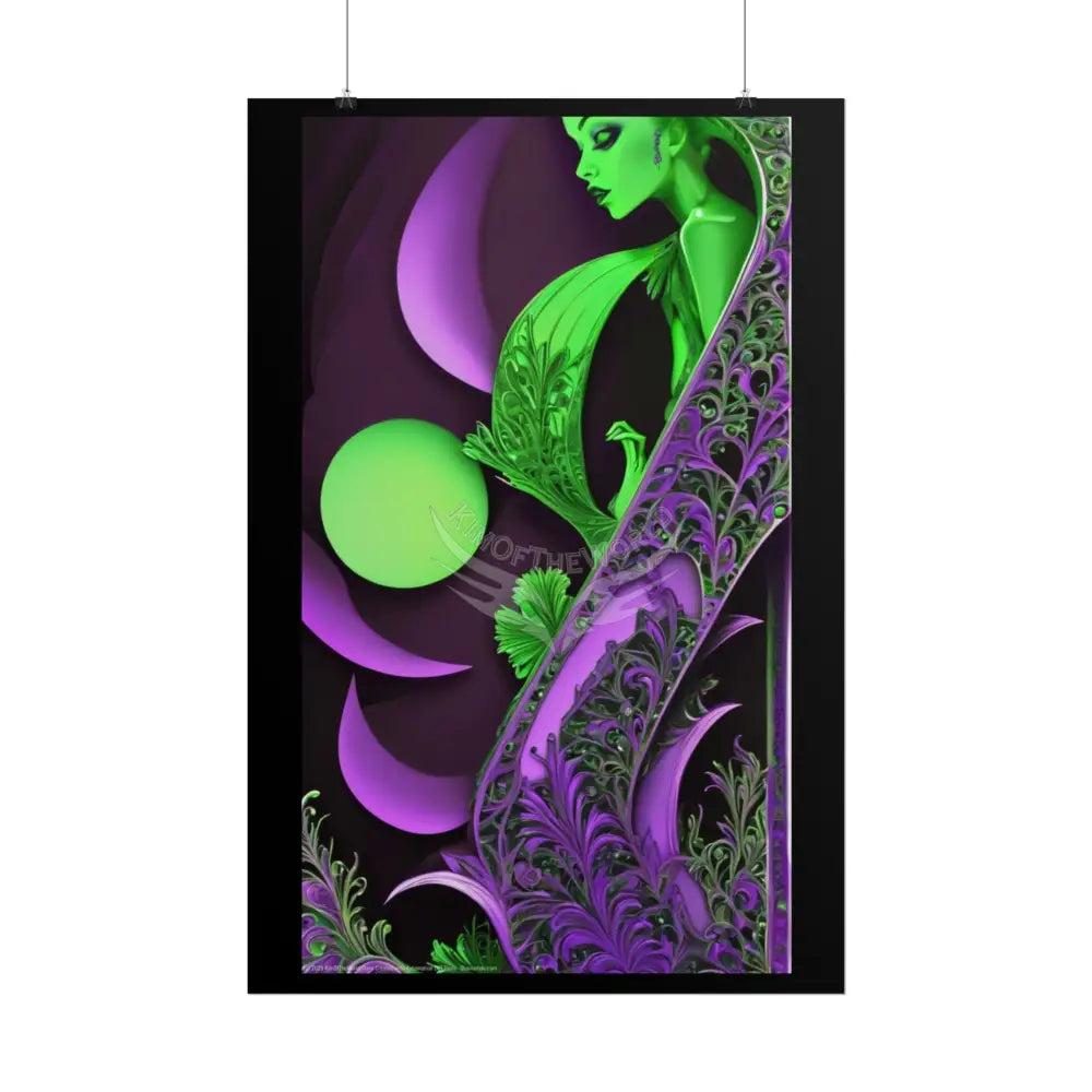 Imagination Artistic & 3D Creativity Vaporwave Art Print Poster