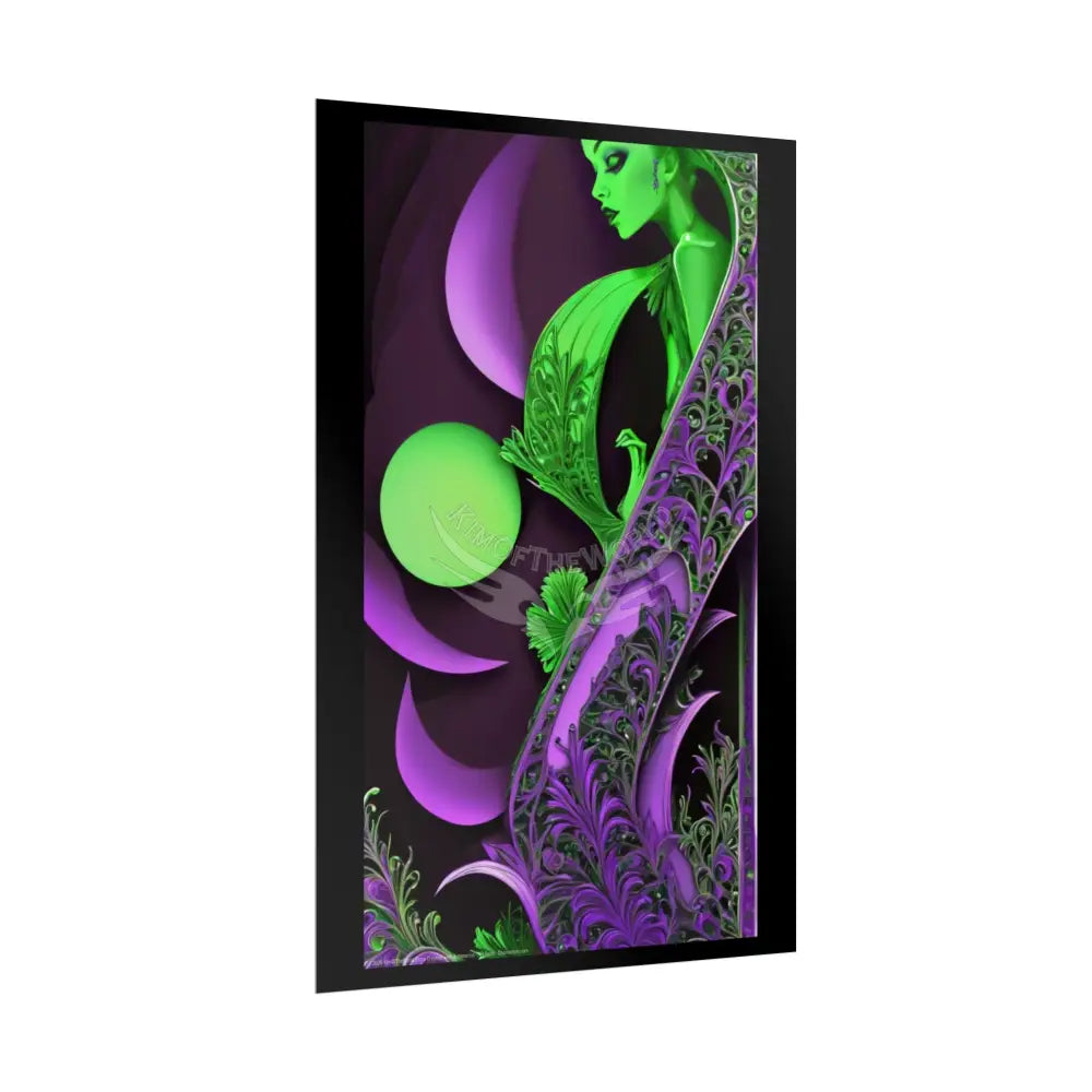 Imagination Artistic & 3D Creativity Vaporwave Art Print Poster