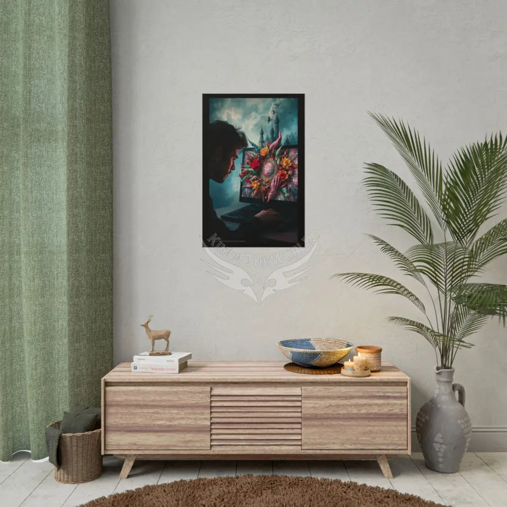 Imagination Artistic & Computer Creativity Art Print Poster