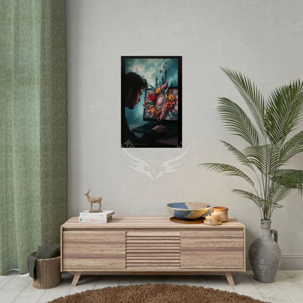 Imagination Artistic & Computer Creativity Art Print Poster