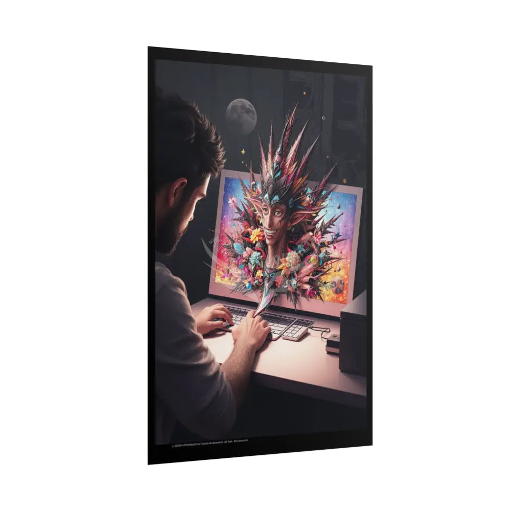 Imagination Artistic & Computer Creativity Art Print Poster
