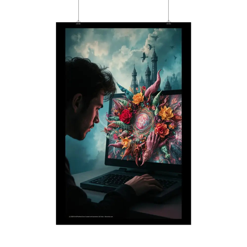 Imagination Artistic & Computer Creativity Art Print Poster