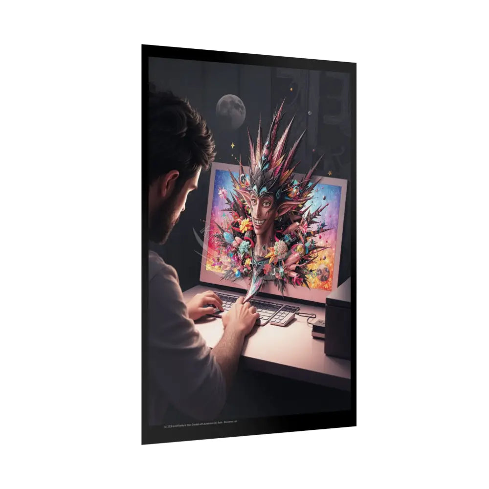 Imagination Artistic & Computer Creativity Art Print Poster